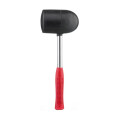 Киянка гумова 1250 г, чорна гума, металева ручка INTERTOOL HT-0228