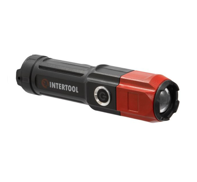 Фонарь ручной мини, 4 режима INTERTOOL LB-0120