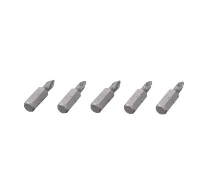 Комплект отверточных насадок PZ1, ACR, S2, 5 ед., STORM INTERTOOL VT-0208