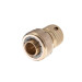 Конектор латунний 1/2" на шланг 3/4" STORM INTERTOOL GE-1220