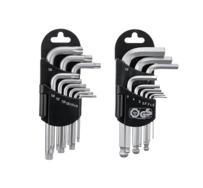 Профессиональный набор инструментов 1/4", 3/8", 1/2", 176 ед., Cr-V INTERTOOL ET-7176