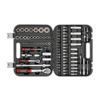Набор инструментов 94 ед., STORM, 1/2", 1/4", Cr-V INTERTOOL ET-8094