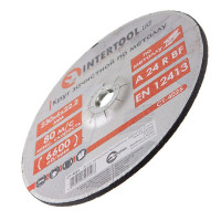 Диск зачистный по металлу 230*6*22.2 мм INTERTOOL CT-4025