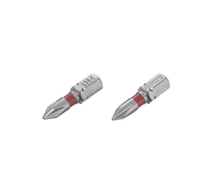 Комплект отверточных насадок PH1, S2, 2 ед., STORM INTERTOOL VT-0217