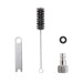 Фарбопульт пневматичний HP MINI, форсунка 0,5 мм, верхній металевий бачок 200 мл, 5 бар INTERTOOL PT-0303