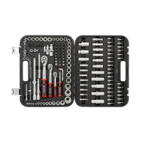 Набор инструментов 171 ед., STORM, 1/2", 3/8", 1/4", Cr-V INTERTOOL ET-8171
