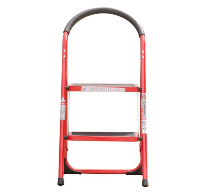 Стремянка 2 ступени, высота 0,89 м INTERTOOL LT-0036