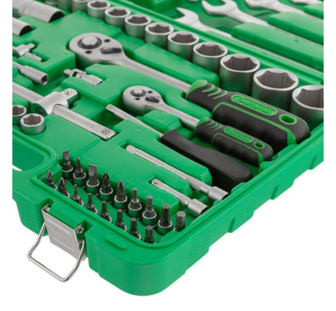 набор инструментов 1/2", 1/4", 82 ед. INTERTOOL ET-6082SP