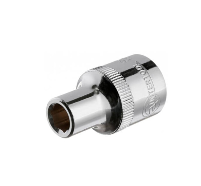 Головка шестигранная STORM 1/2", 8 мм, Cr-V INTERTOOL ET-0008
