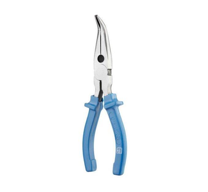 Долгогубцы изогнутые 180 мм INTERTOOL HT-0125