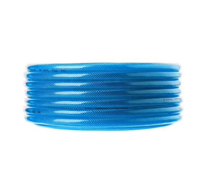 Шланг для воды 3 слойный, синий, 1/2", 30 м, армированный, PVC INTERTOOL GE-4055