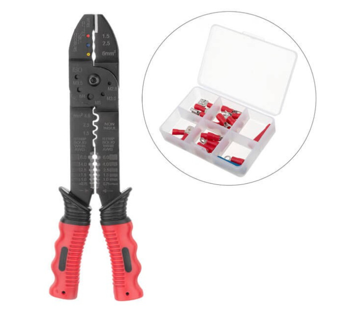 Набор инструментов 100 ед., STORM, 1/2", 1/4", Cr-V INTERTOOL ET-8100