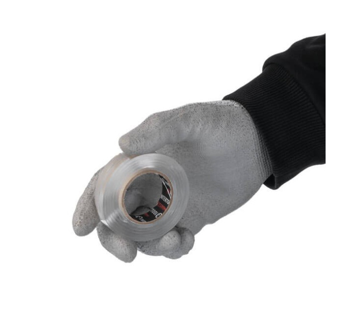 Стрічка клейка двостороння DOUBLE FIX 1 м, 15*2 мм, прозора, акрил, STORM INTERTOOL KT-0826