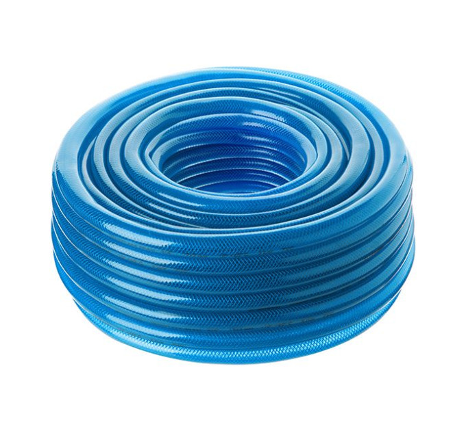 Шланг для воды 3 слойный, синий, 3/4", 30 м, армированный, PVC INTERTOOL GE-4075