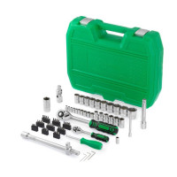 набор инструментов 1/2", 1/4", 72 ед. INTERTOOL ET-6072SP