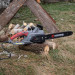 Пила цепная электрическая 2400 Вт, шина 40 см, боковой двигатель INTERTOOL DT-2201