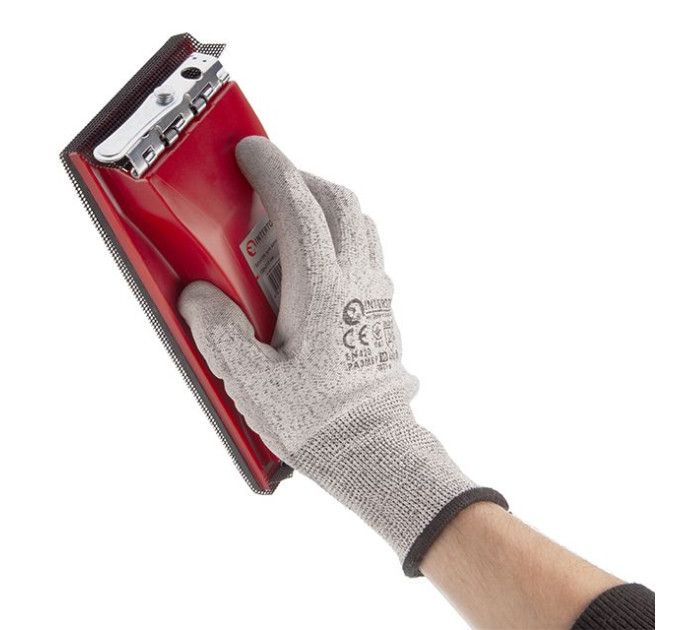 Брусок для шлифовки 100*210 мм, металлический зажим INTERTOOL HT-0002