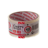 Скотч прозрачный 25м, 48мм, 44мкм INTERTOOL KT-0901