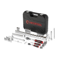 Набор инструментов 94 ед., STORM, 1/2", 1/4", Cr-V INTERTOOL ET-8094