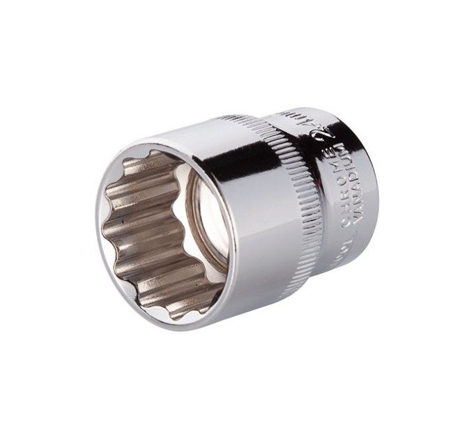 Головка дванадцятигранна STORM 1/2", 24 мм INTERTOOL ET-0224