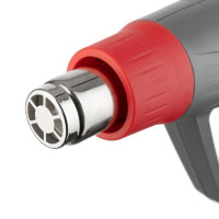 Фен технический, 2000 Вт, 60-600°С, 300-500 л/мин, 3 режима INTERTOOL DT-2420