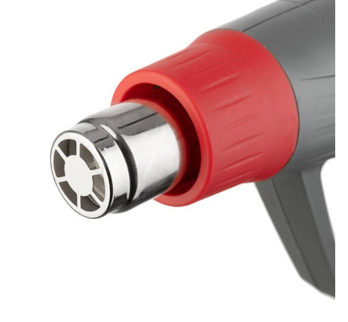 Фен технический, 2000 Вт, 60-600°С, 300-500 л/мин, 3 режима INTERTOOL DT-2420