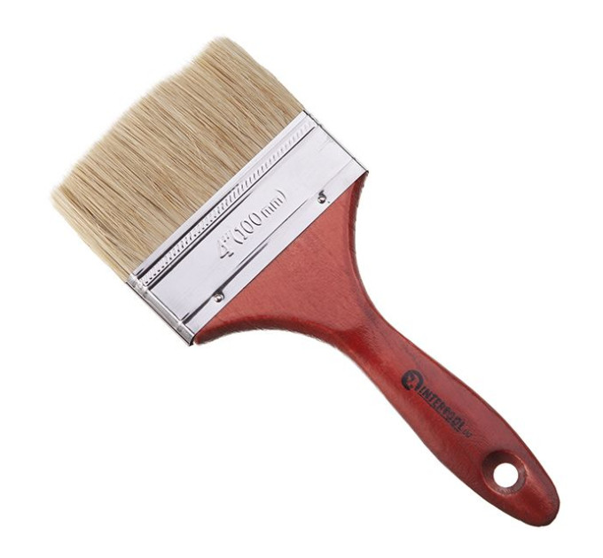 Кисть флейцевая 102*18.5*52 мм INTERTOOL KT-1102