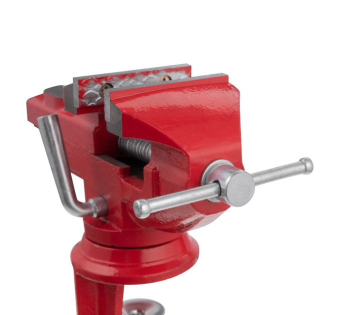 Тиски слесарные поворотные 60 мм INTERTOOL HT-0054