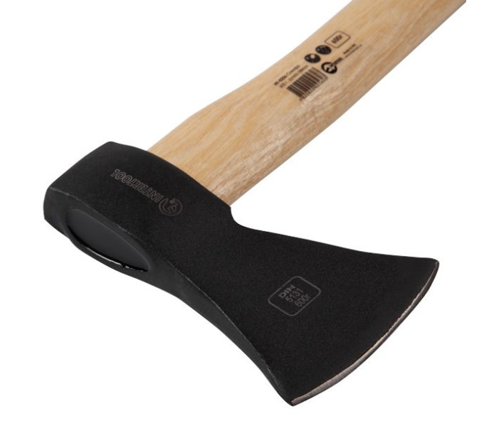 Топор 600 г, ручка пекан, 48-57 HRC INTERTOOL HT-0256
