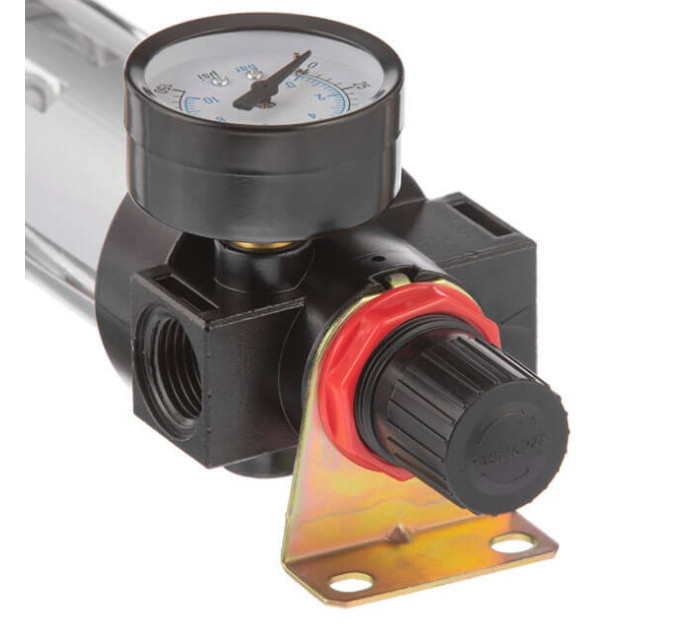 Фильтр для очистки воздуха 1/2" в металле, редуктор INTERTOOL PT-1410