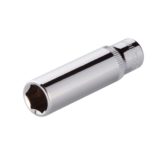 Головка шестигранна подовжена STORM 1/4", 9 мм, Cr-V INTERTOOL ET-0459