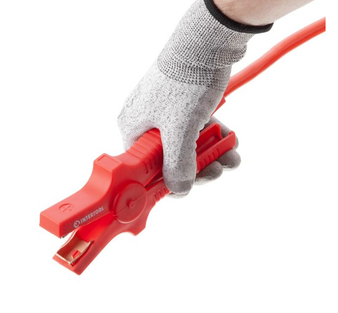 Пускові дроти 800 А, 4 м, до -40°C, чохол INTERTOOL AT-3050
