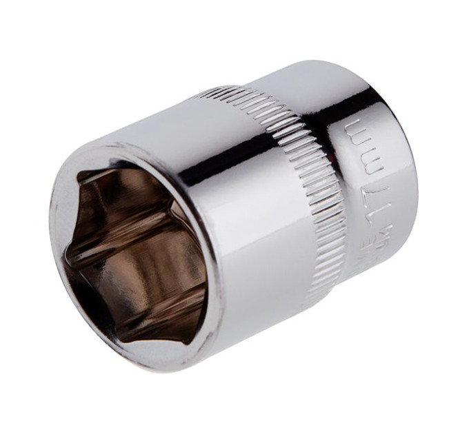 Головка шестигранная STORM 3/8", 17 мм, Cr-V INTERTOOL ET-0417