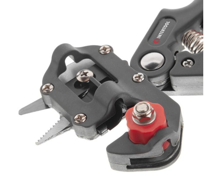 Секатор для прививки 200мм, Carbon INTERTOOL FT-1020