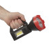 Фонарь аккумуляторный 1LED + 1COB LED, power bank, индикатор заряда, солнечная панель INTERTOOL LB-0107