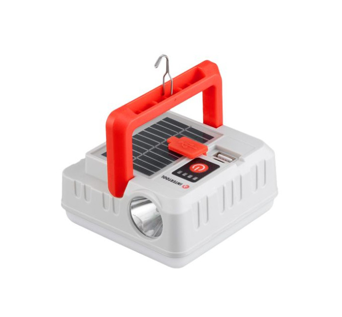 Фонарь для кемпинга, 1LED + 28SMD, PowerBank INTERTOOL LB-0216