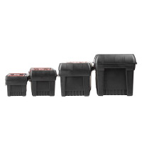 комплект ящиков для инструментов с металлическими замками, 4 ед. INTERTOOL BX-0004