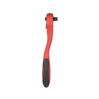 Рукоятка с храповым механизмом изогнута 3/8", 72 зуба, Cr-V, PROF INTERTOOL HT-2108