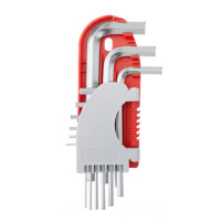 Набір ключів Г-подібних шестигранних 9 од., 1.5-10 мм, S2, PROF INTERTOOL HT-1801