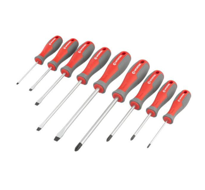 набор отверток 9 ед. INTERTOOL VT-3349