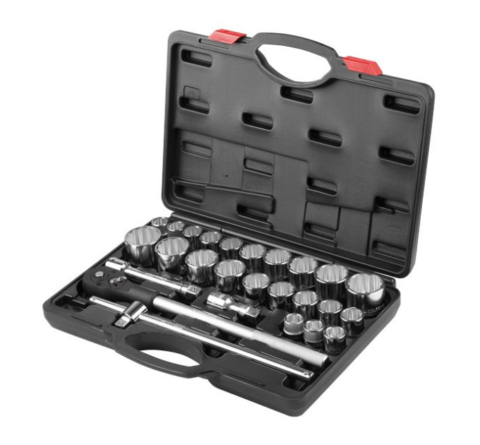 Профессиональный набор инструментов 3/4", 26 ед., Cr-V INTERTOOL ET-6026