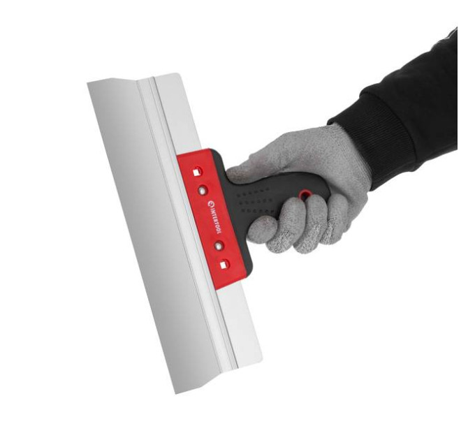 Шпатель из нержавеющей стали 300 мм, проф INTERTOOL KT-2690