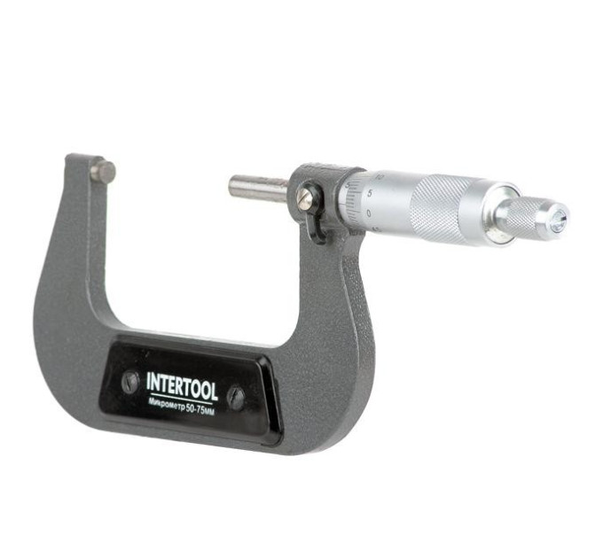 Микрометр 50-75 мм INTERTOOL MT-3043