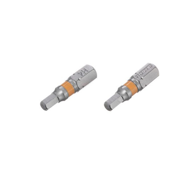 Комплект отверточных насадок Hex H4.0, S2, 2 ед., STORM INTERTOOL VT-0227