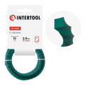 Леска для триммера "квадрат" витая, 2,0 мм*15 м INTERTOOL DT-2322