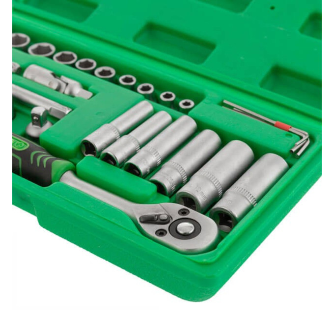 Набор инструментов 36 ед., 1/4" INTERTOOL ET-6036SP