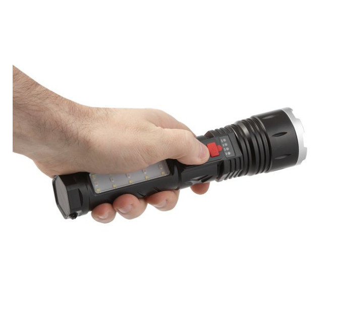 Фонарь ручной мульти, 6 режимов INTERTOOL LB-0125