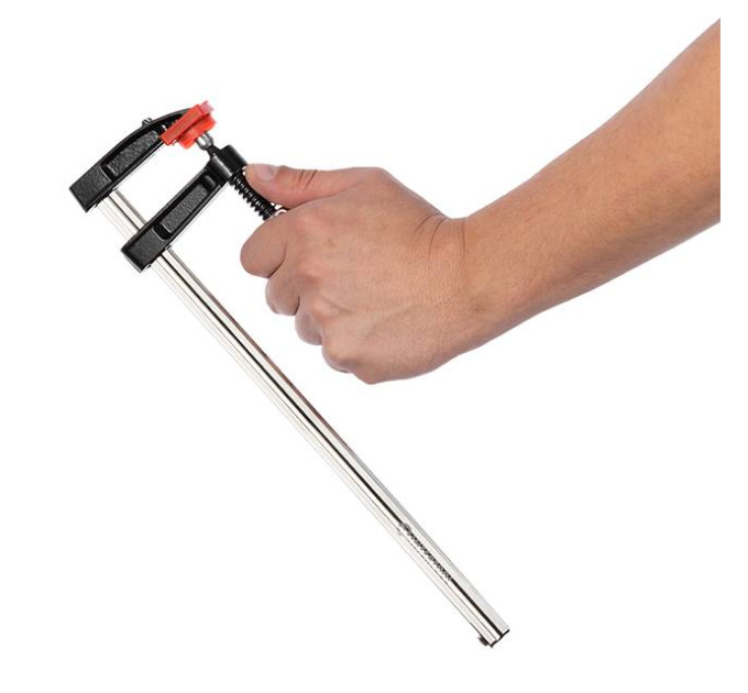 Струбцина тип "F" 250*50 мм, DIN5117 INTERTOOL HT-6002