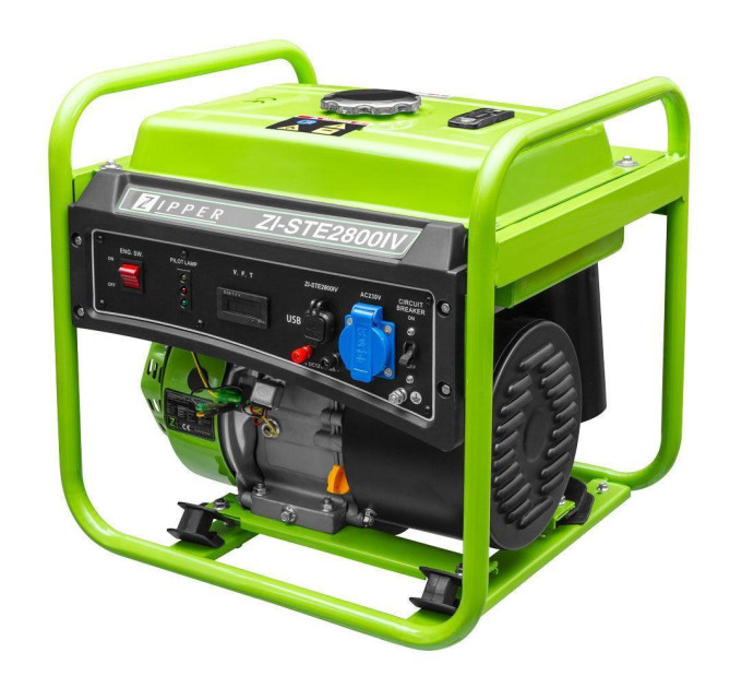 Инверторный генератор Zipper ZI-STE2800IV+ газовая плитка Orcamp CK-505 + 4 газовых картриджа 400 мл