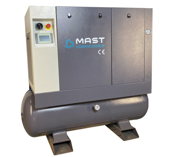 Винтовой компрессор Mast LZN-8 COMBO inverter (осушитель + ресивер 300 л, двигатель на постоянных магнитах)